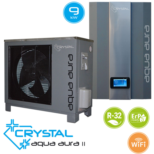 Термопомпа CRYSTAL Aqua Aura II, 9,2-11,6 kW-1